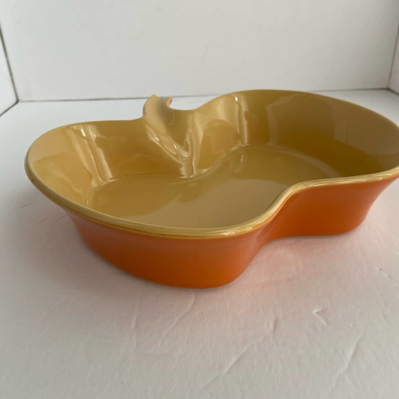 Chantal Pumpkin Casserole Baking Dish Large 1 Quart Orange 93-NPM22 - Picture 1 of 4
